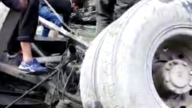 Photo of पुलबाहल में ट्रक दुर्घटनाग्रस्त चालक की मौतI