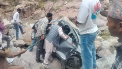 Photo of नेरवा के पास कार गिरी एक की मौत